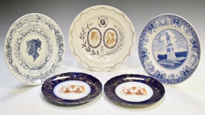 Lot 502 - Commemorative plates