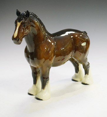 Lot 267 - Large Beswick Shire horse