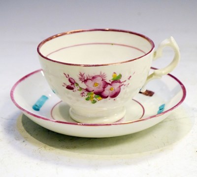 Lot 251 - Victorian sales person cup and saucer