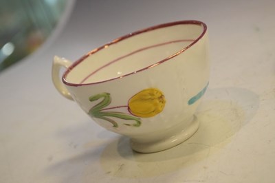 Lot 251 - Victorian sales person cup and saucer