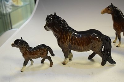 Lot 266 - Four Beswick horses and ponies