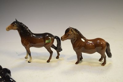 Lot 266 - Four Beswick horses and ponies