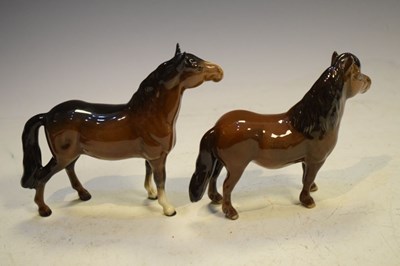 Lot 266 - Four Beswick horses and ponies