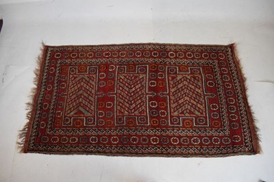 Lot 386 - Middle Eastern wool rug