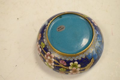 Lot 204 - Group of modern Chinese cloisonné wares