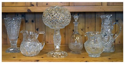 Lot 567 - Group of cut glass