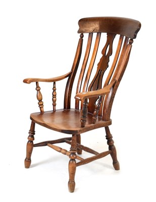 Lot 601 - 19th Century country armchair