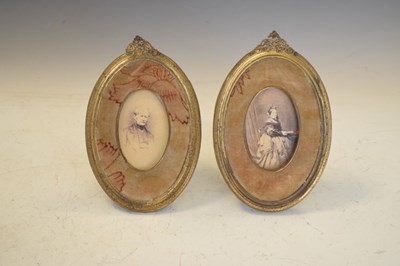 Lot 215 - Pair of Victorian photographic portraits