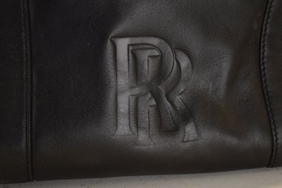 Lot 196 - Rolls Royce leather bag