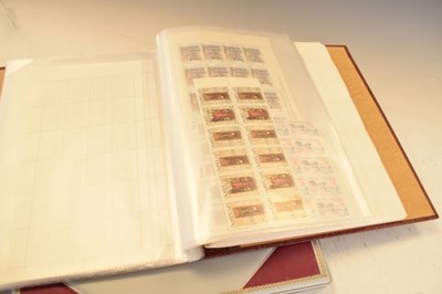 Lot 130 - Two albums of GB, Commonwealth, and world stamps including page of Penny Reds, second album empty