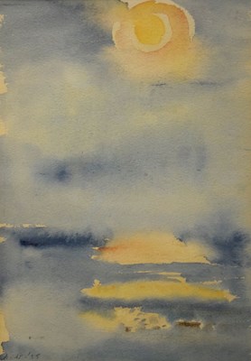 Lot 432 - Donald Wilkinson - Watercolour - possibly The Isle of Eigg