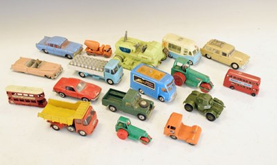 Lot 240 - Assorted diecast model vehicles to include; Corgi 'Batmobile, Matchbox, etc.