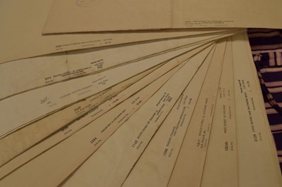 Lot 211 - Quantity of mainly 1960s Admiralty/ weather charts