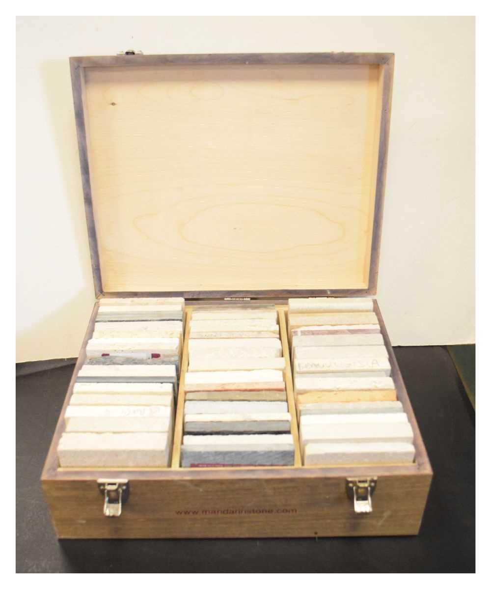 Lot 456 - Box of 'Mandarin Stone' samples