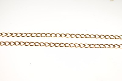 Lot 78 - 9ct gold chain