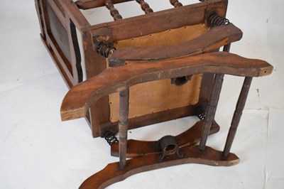 Lot 520 - Edwardian rocking chair