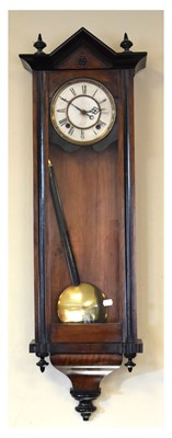 Lot 375 - Spring-driven Vienna wall clock