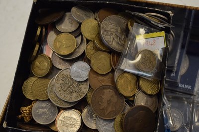 Lot 125 - Quantity of mainly late 20th Century GB and world coins and tokens