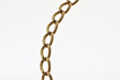 Lot 84 - 18ct gold watch chain