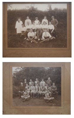 Lot 518 - Buddock A.F.C. (second eleven) 1922-23 and Buddock Cricket Team 1924 season