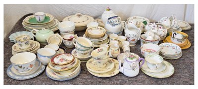 Lot 543 - Quantity of mid/late 20th Century floral pattern tea wares, etc