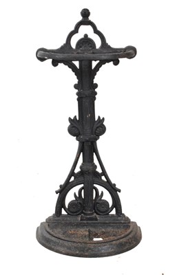 Lot 560 - Cast iron stick stand