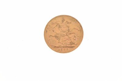 Lot 115 - Gold Coins - Edward VII gold sovereign  1905