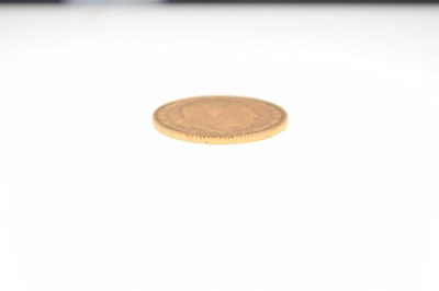 Lot 116 - Gold Coins - George V gold sovereign  1910