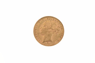 Lot 112 - Gold Coins - Queen Victoria gold sovereign  1879