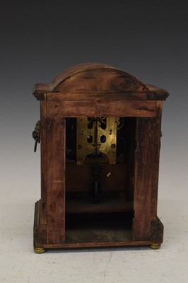 Lot 326 - Early 20th Century American inlaid mantel or bracket clock