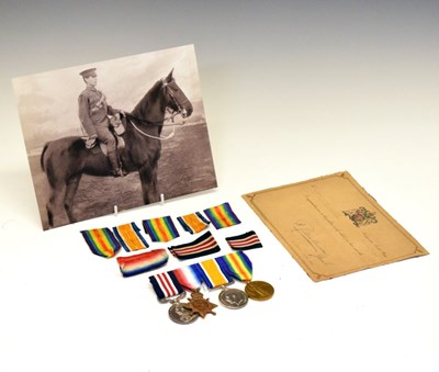 Lot 245 - WWI Medal Group