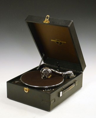 Lot 507 - Picnic gramophone