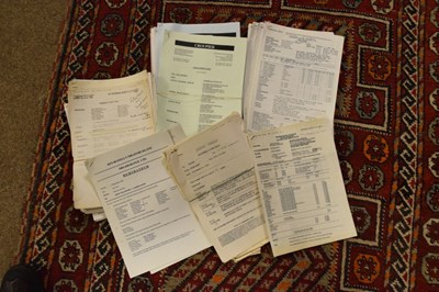 Lot 195 - Film Interest - Quantity of call sheets