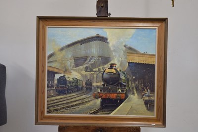 Lot 345 - Philip D. Hawkins - Oil on canvas -  'The Bristolian'