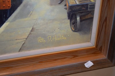 Lot 345 - Philip D. Hawkins - Oil on canvas -  'The Bristolian'