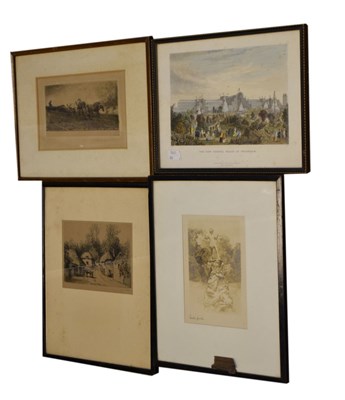 Lot 478 - Quantity of framed engravings, etc