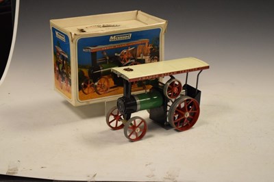 Lot 233 - Mamod TE1A steam tractor, with original box