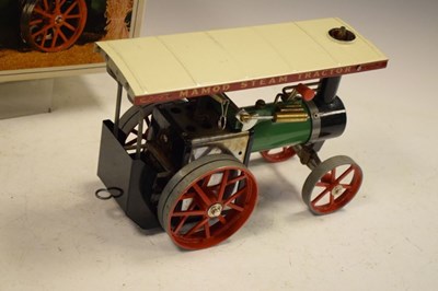 Lot 233 - Mamod TE1A steam tractor, with original box
