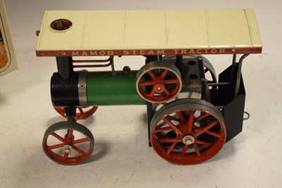 Lot 233 - Mamod TE1A steam tractor, with original box