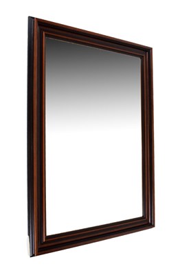 Lot 545 - Rectangular wall mirror