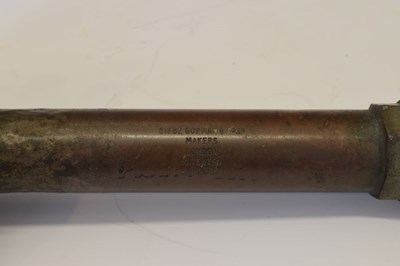 Lot 185 - Siebe Gorman & Co Ltd, London diver's torch