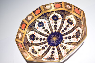 Lot 349 - Royal Crown Derby octagonal bowl