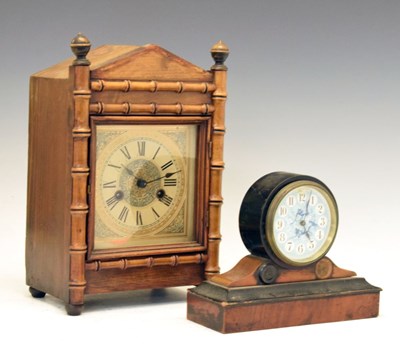 Lot 352 - Late 19th Century German mantel clock in the Aesthetic taste