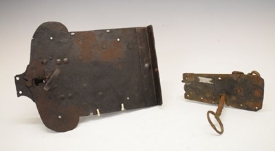 Lot 174 - Two early Continental locks
