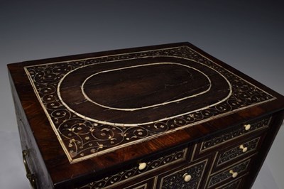 Lot 175 - 18th Century Indian ivory table cabinet