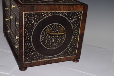 Lot 175 - 18th Century Indian ivory table cabinet