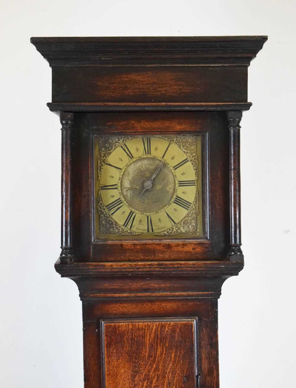 Lot 420 - Mid 18th Century single-hand longcase clock