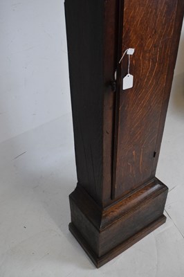 Lot 420 - Mid 18th Century single-hand longcase clock