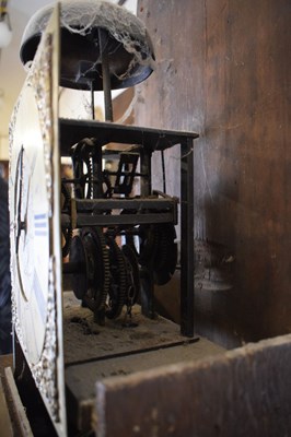 Lot 420 - Mid 18th Century single-hand longcase clock