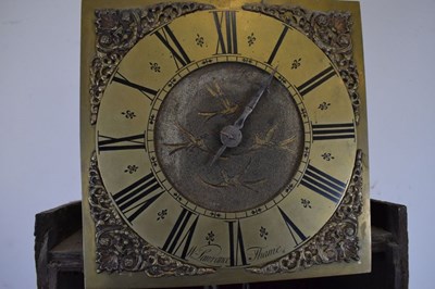 Lot 420 - Mid 18th Century single-hand longcase clock